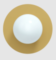 Lampa ścienna CANDY CIRCLE 360° Swedish Ninja