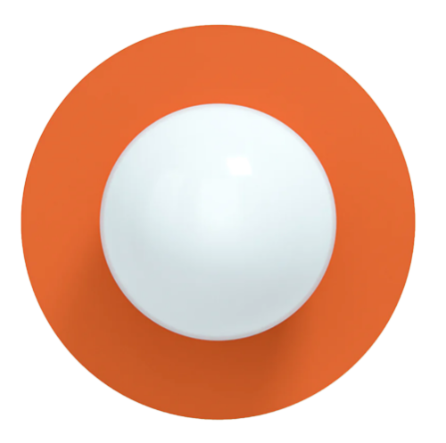 Lampa ścienna CANDY CIRCLE 360° Swedish Ninja