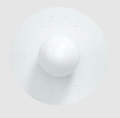 Lampa ścienna CANDY BIG CIRCLE 360° Swedish Ninja