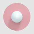 Lampa ścienna CANDY BIG CIRCLE 360° Swedish Ninja