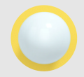 Lampa ścienna CANDY LITTLE CIRCLE 360 Swedish Ninja