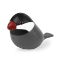 Figurka JAVA SPARROW szaro-czarny paperweight Zuny
