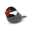 Figurka JAVA SPARROW mini szaro-czarny Zuny