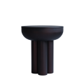 Stolik CROWN TALL burned black 101 Copenhagen