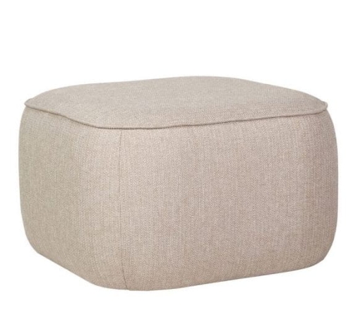Puf CUBE beżowy Hubsch