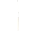 Lampa wisząca FINE MUUTO 60 cm zawieszona pionowo.