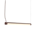 Lampa wisząca FINE MUUTO 90 cm głęboka czerwień poziomo