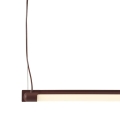 Lampa wisząca FINE MUUTO 90 cm głęboka czerwień detal