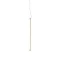 Lampa wisząca FINE MUUTO 90 cm szara pionowo.