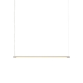 Lampa wisząca FINE MUUTO 90 cm szara poziomo.