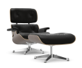 Fotel z podnóżkiem EAMES LOUNGE CHAIR orzech Vitra