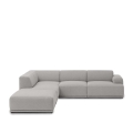 Sofa modułowa CONNECT SOFT 1, narożnik w konfiguracji 1, tkanina Clay 12  Muuto