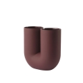 Wazon KINK VASE MUUTO głęboka czerwień