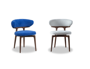 Krzesło Clotilde BAXTER Polish Carmine