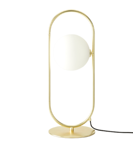 Lampa stołowa ABBACUS Aromas mosiądz