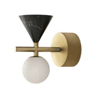 Lampa ścienna ONETA Aromas Czarna