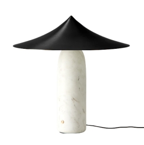 Lampa stołowa KINE Aromas Biała/Czarna 