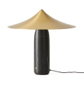Lampa stołowa KINE Aromas, czarno -  złota.