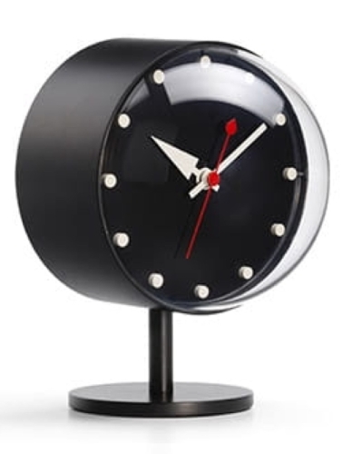 Zegar Night Clock VITRA, czarny