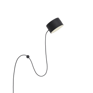 Lampa ścienna POST WALL czarna Muuto