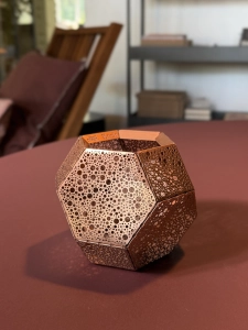 Świecznik ETCH Tom Dixon miedziany