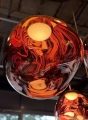Żyrandol MELT LED copper Tom Dixon ekspozycja
