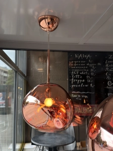 Lampa wisząca MELT MINI Ø28 miedziana Tom Dixon ekspozycja