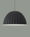 Lampa UNDER THE BELL Ø82 czarna Muuto ekspozycja
