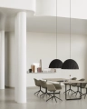 Lampa UNDER THE BELL Ø82 czarna Muuto ekspozycja