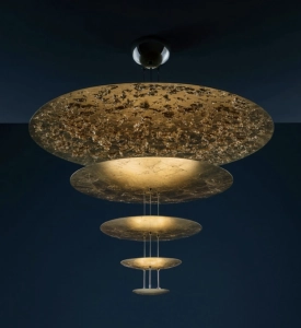Lampa wisząca Macchina della Luce, model A Catellani&Smith ekspozycja