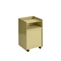Folded Trolley Muuto Dark Beige Green