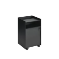 Folded trolley h62 Czarny z zamkiem