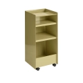 Folded Trolley Muuto Dark Beige Green