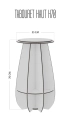 Ibride Kolekcja Gardenia Hokery H70